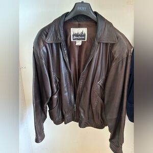 Vintage leather jacket